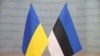 Ukraine – Ukraine and Estonia – miniature flags